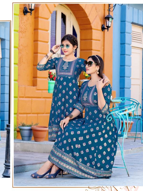 Banwery Me And Mom Vol 2 Mother Daughter Designer Kurti Collection